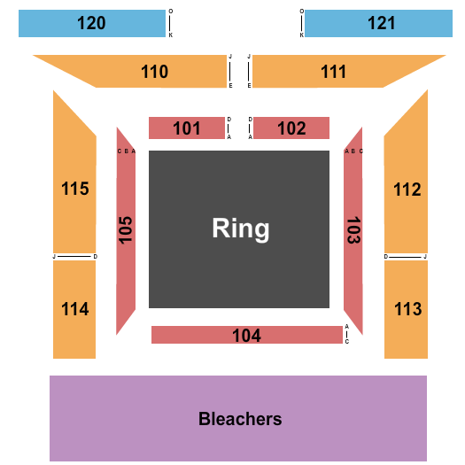 Boeing Center at Tech Port Armored MMA Seating Chart